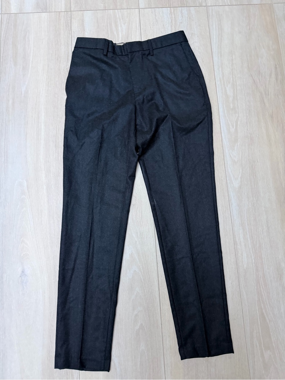 Banana Republic Charcoal Tapered Fit Flannel Men’s Dress Pants